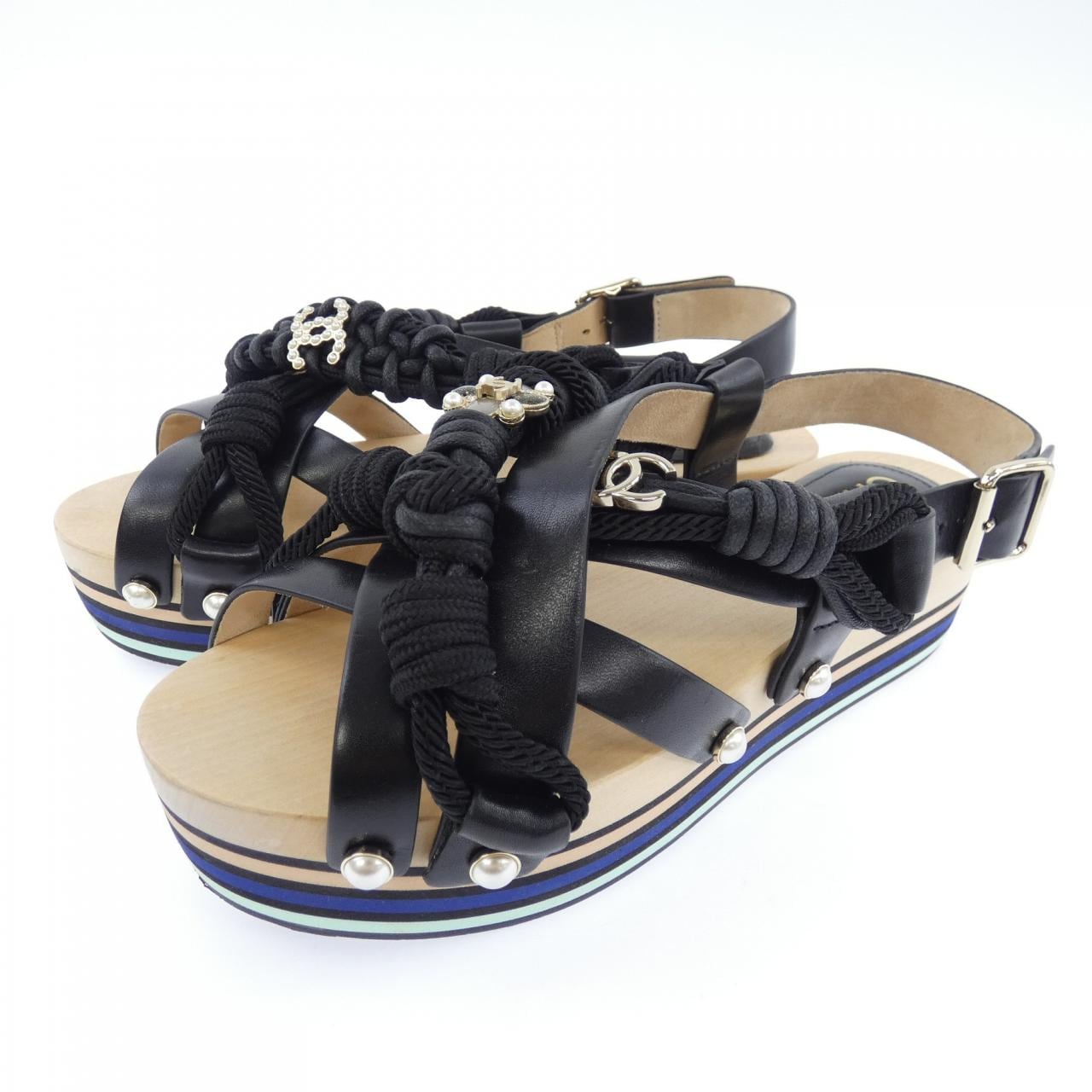 シャネル CHANEL G45170B13985 サンダル