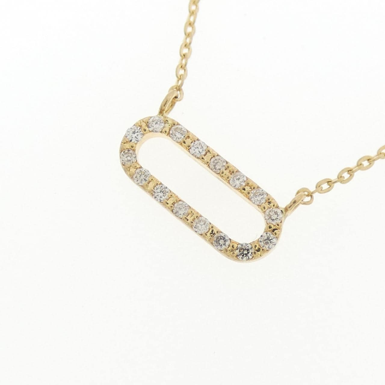 K18YG ダイヤモンド ネックレス 0.05CT