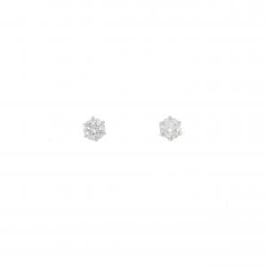 PT900 ダイヤモンド ピアス 0.508CT