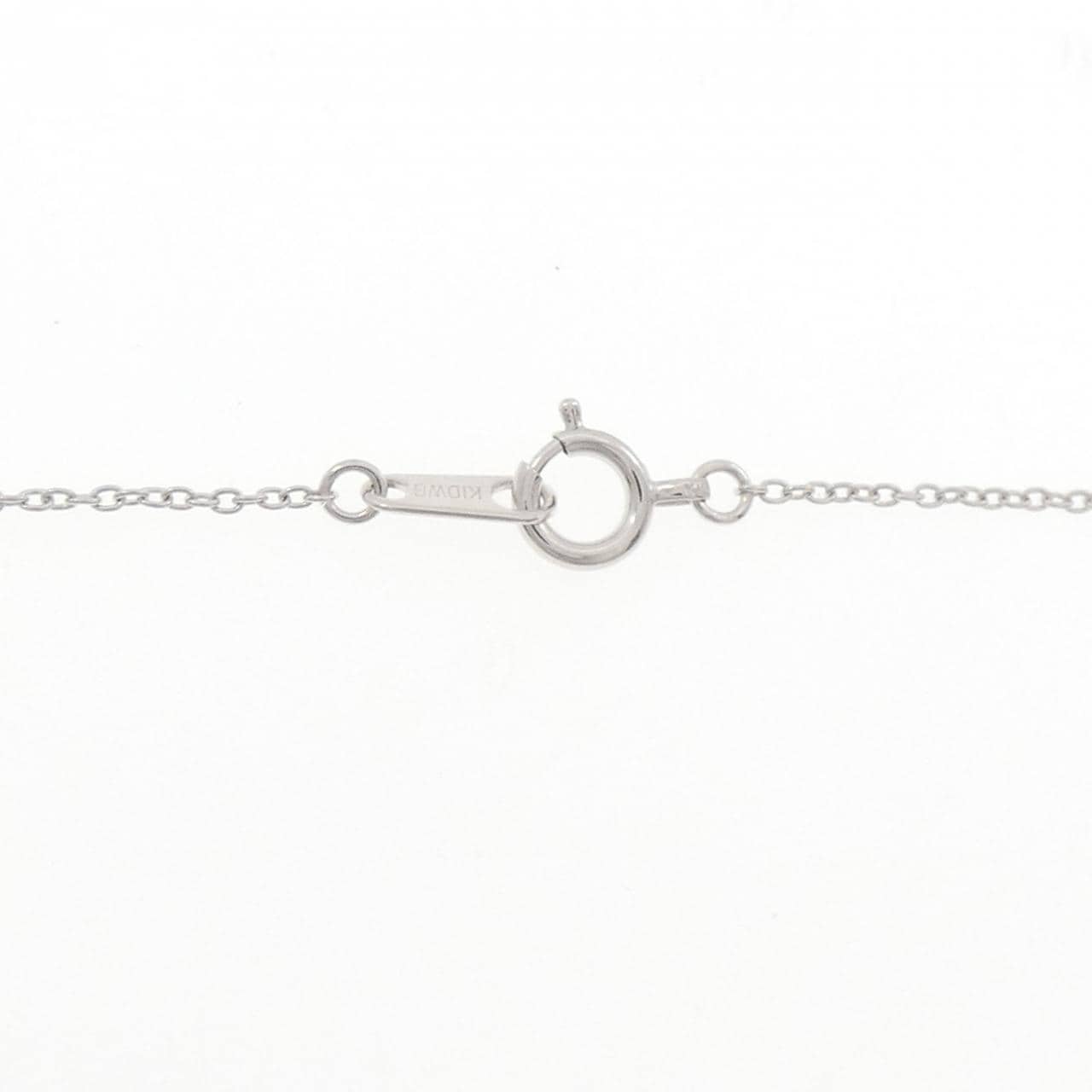 K10WG ダイヤモンド ネックレス 0.10CT