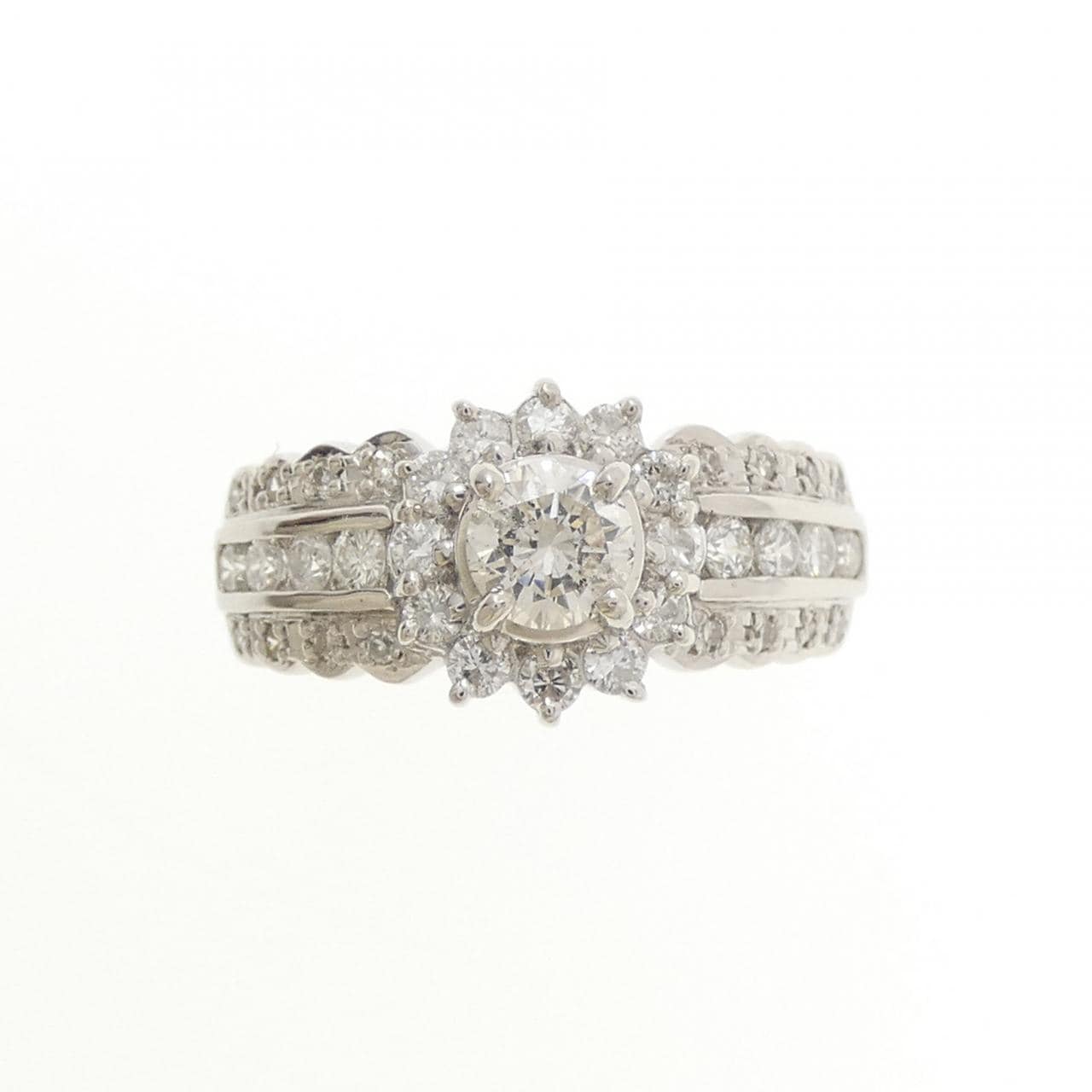 PT900 ダイヤモンド リング 1.00CT