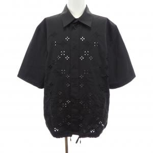 ルイヴィトン LOUIS VUITTON モノグラムフラワーエンブロイダリーショートスリーブシャツ HTS33WRDP S/Sシャツ