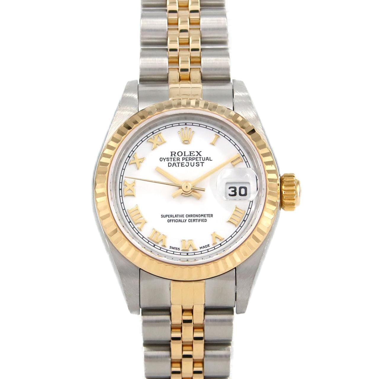 ロレックス デイトジャスト 79173 SSxYG 自動巻 Y番