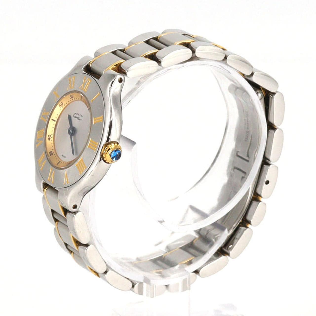 【ノーメンテナンス特価】カルティエ マスト21SM コンビ W10073R6 SSxYG クォーツ