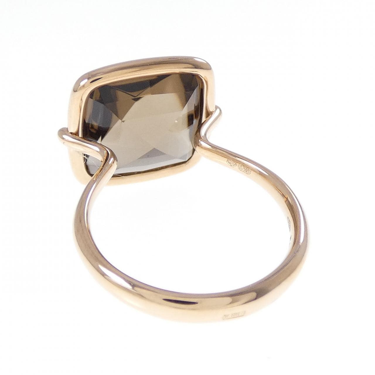 エルメス スモーキークォーツ リング