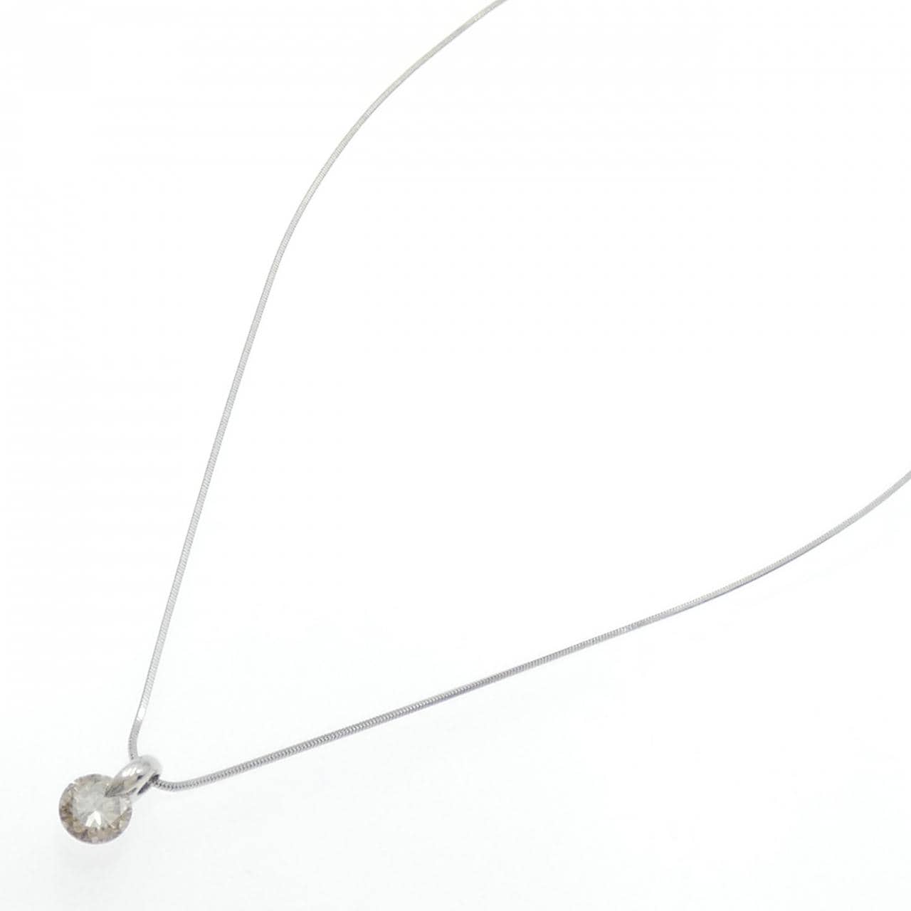 PT900/PT850 ダイヤモンド ネックレス 0.710CT