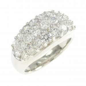 PT900 パヴェ ダイヤモンド リング 1.50CT