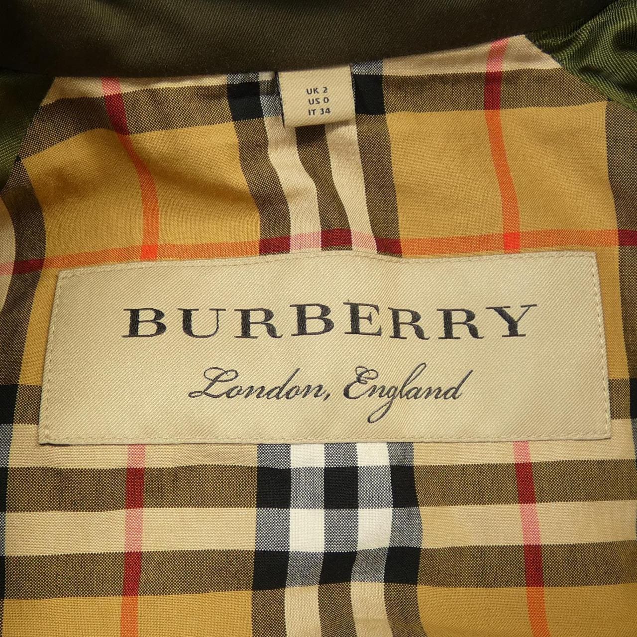 バーバリー BURBERRY 80025201 トレンチコート