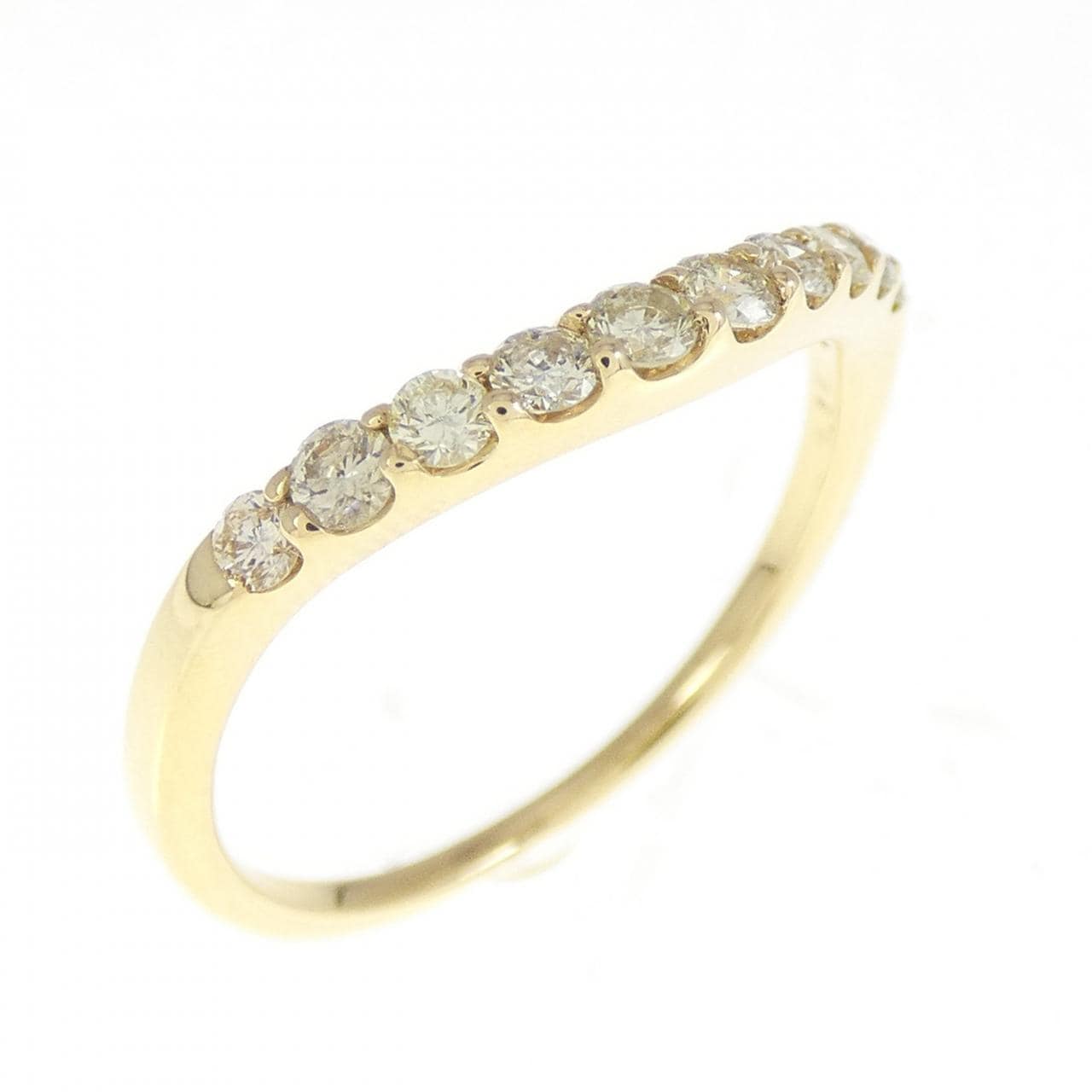 K18YG ダイヤモンド リング 0.30CT