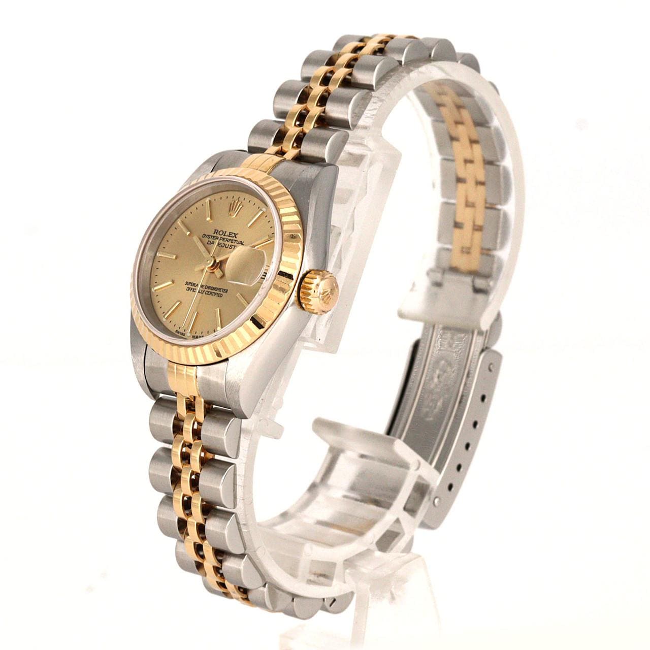 ロレックス デイトジャスト 79173 SSxYG 自動巻 A番