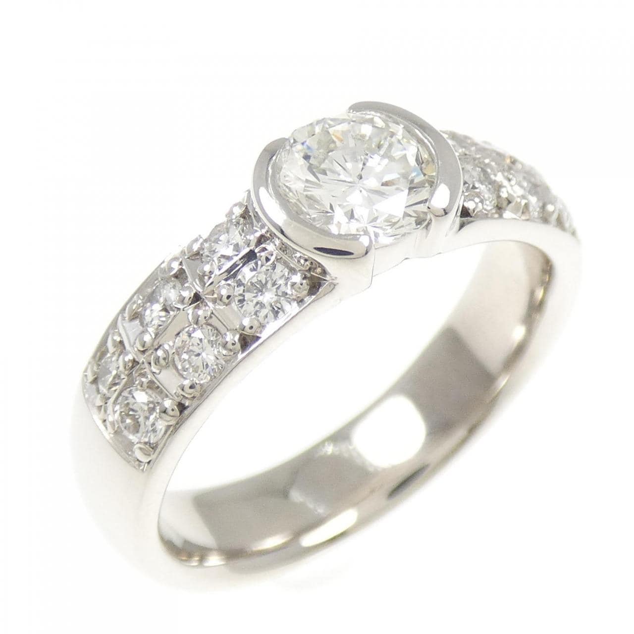 PT900 ダイヤモンド リング 0.51CT