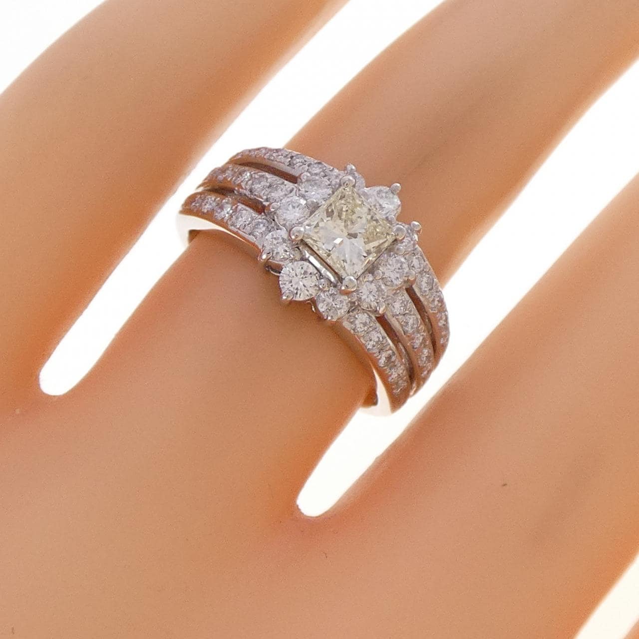 PT900 ダイヤモンド リング 0.518CT