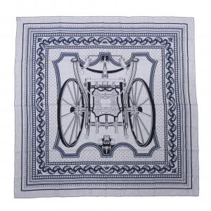 エルメス HERMES LES ROUES DE PHAETON BANDANA H244170S カレジェアン140 ショール