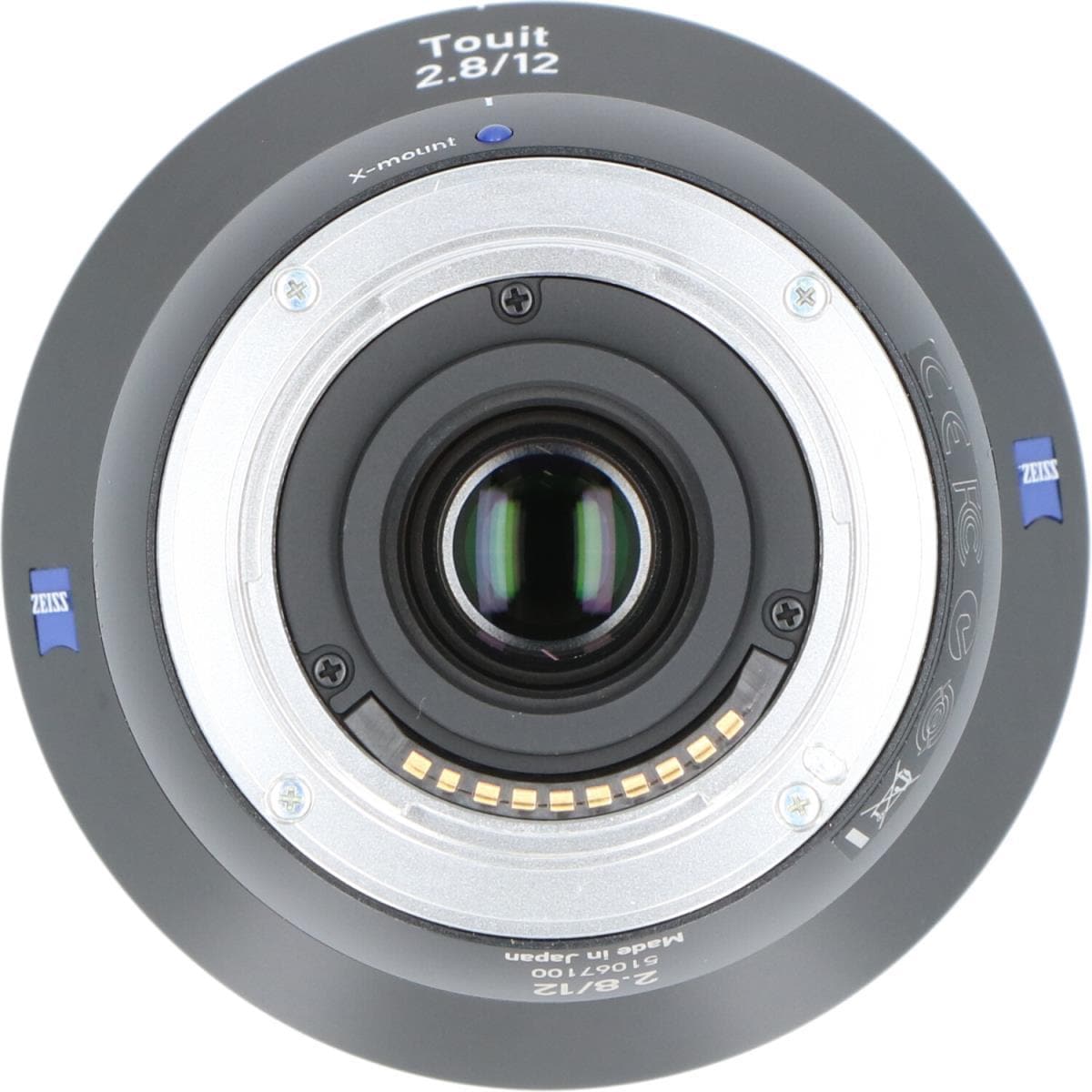 ＣＡＲＬ　ＺＥＩＳＳ　Ｘ　ＴＯＵＩＴ１２ｍｍ　Ｆ２．８