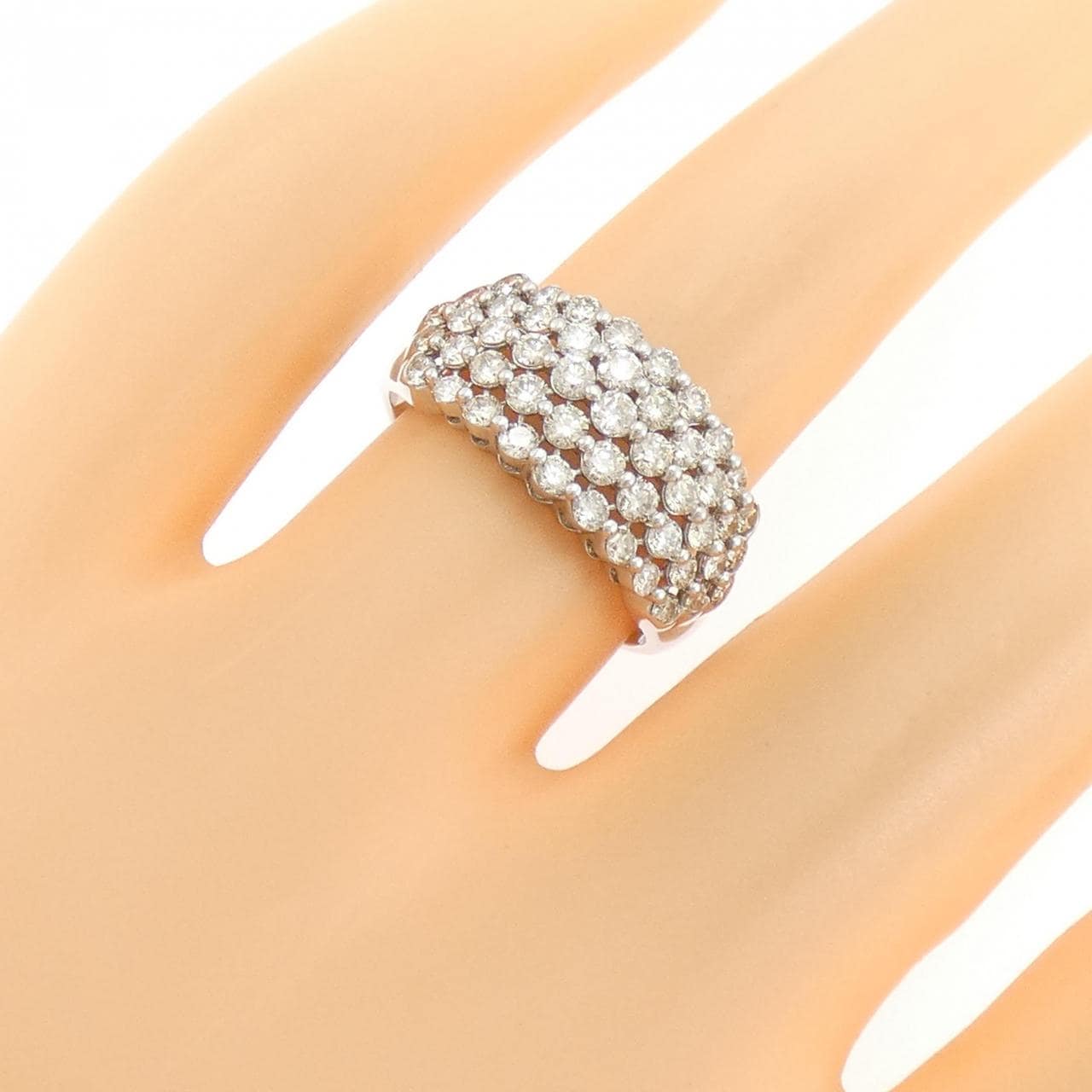 PT950 ダイヤモンド リング 1.00CT