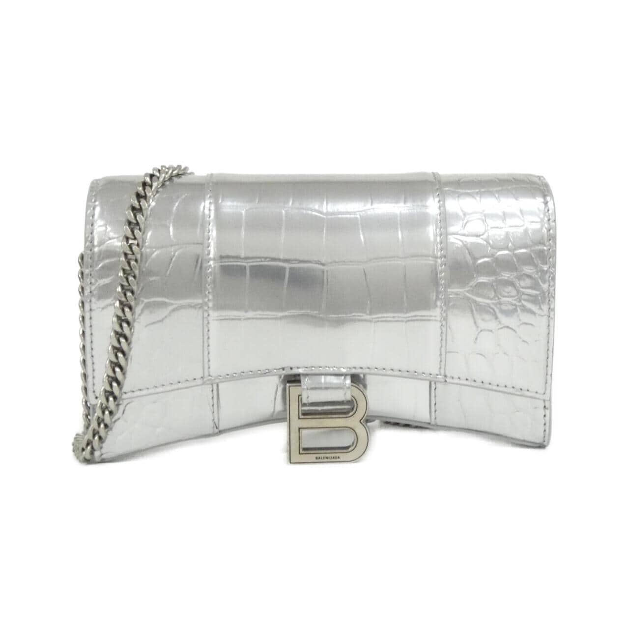 バレンシアガ アワーグラス チェーン ウォレット 656050 1S4CY チェーンウォレット