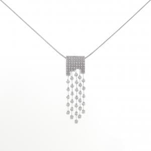 K18WG ダイヤモンド ネックレス 1.15CT