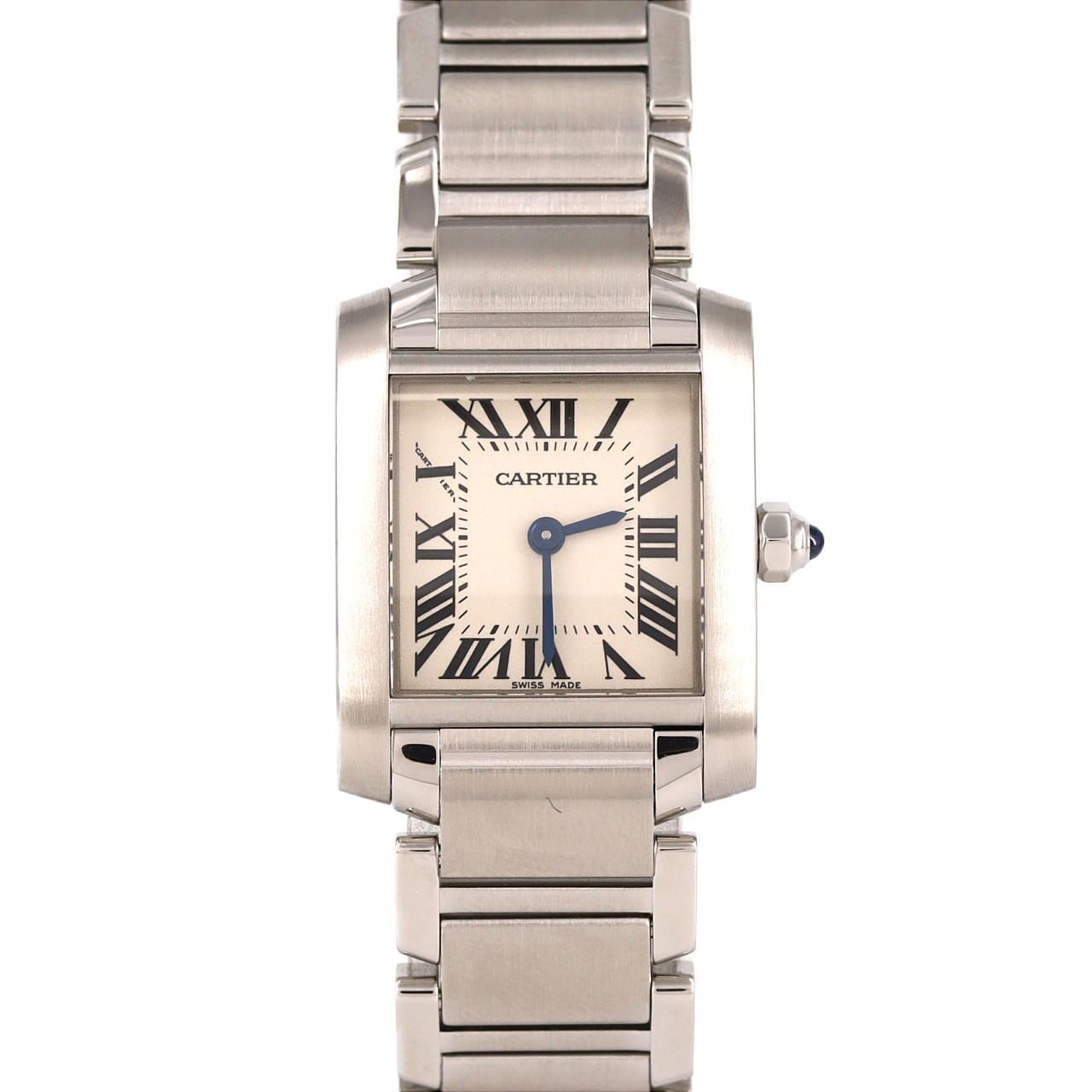 カルティエ タンクフランセーズSM W51008Q3 SS クォーツ