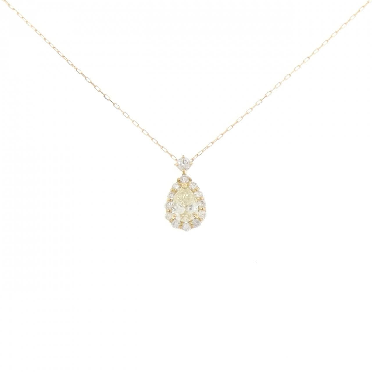 【新品】K18YG ダイヤモンド ネックレス 0.17CT