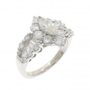 PT900 ダイヤモンド リング 0.525CT