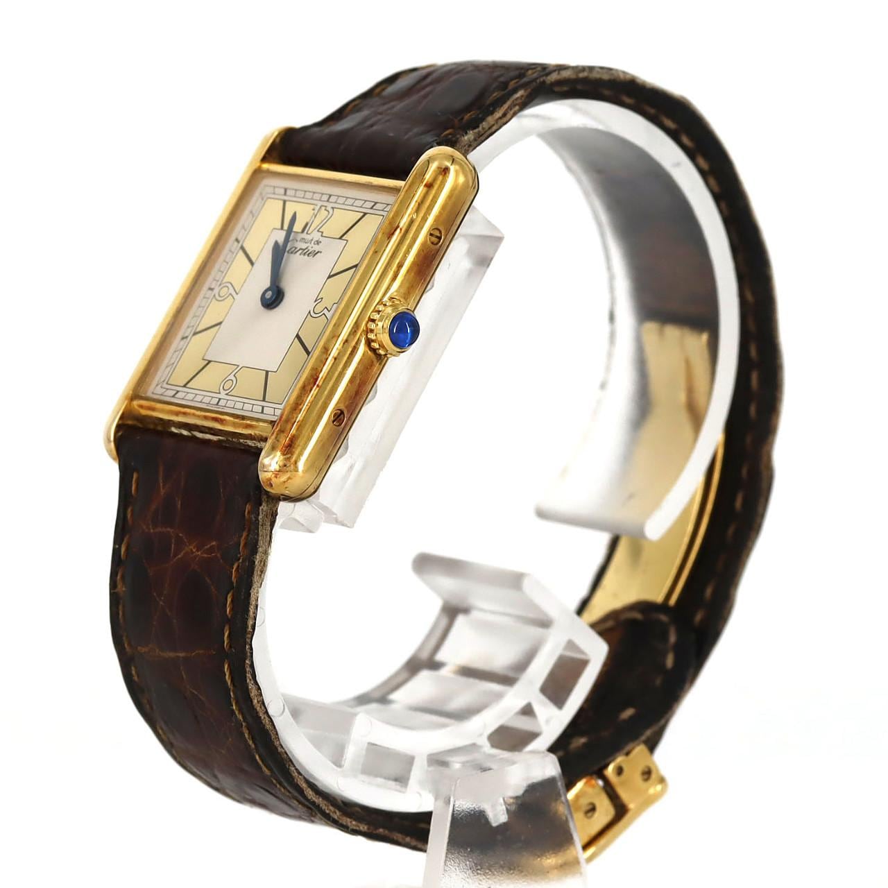 【ノーメンテナンス還元価格】カルティエ マストタンクLM GP LIMITED GP クォーツ