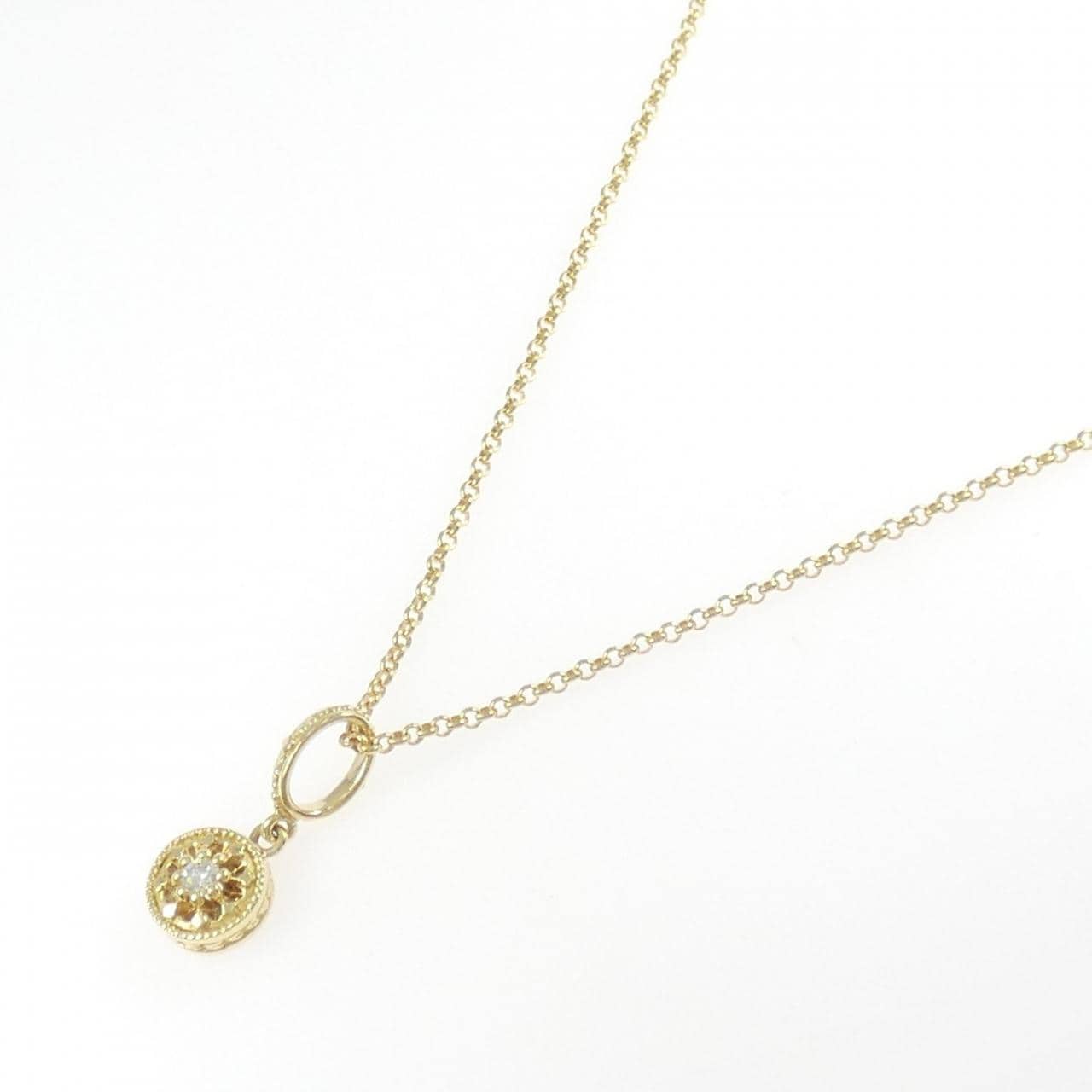 アーカー ダイヤモンド ネックレス 0.10CT