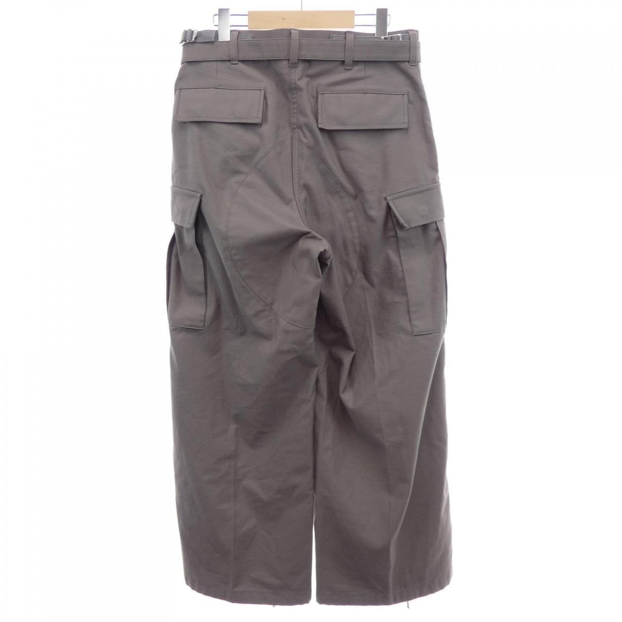 サカイ SACAI WTAPS Cotton Back Satin Pants 25-03695M パンツ
