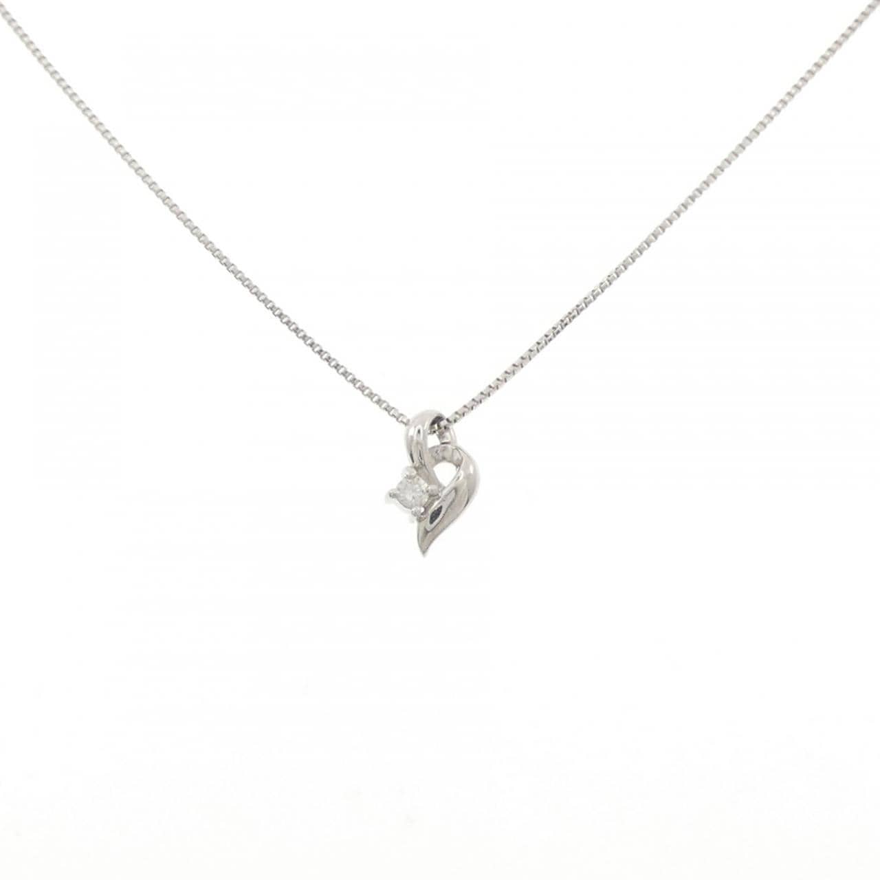 PT850 ダイヤモンド ネックレス 0.05CT