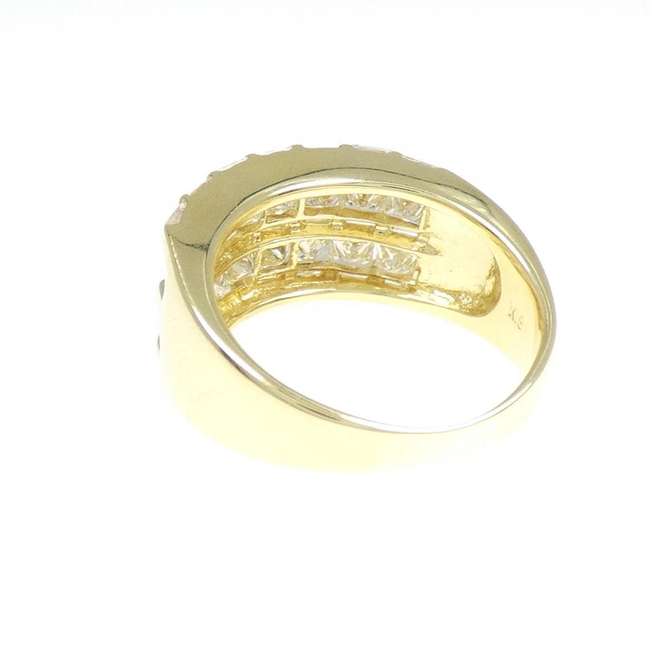 K18YG ダイヤモンド リング 2.00CT