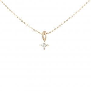 アガット ダイヤモンド ネックレス 0.03CT