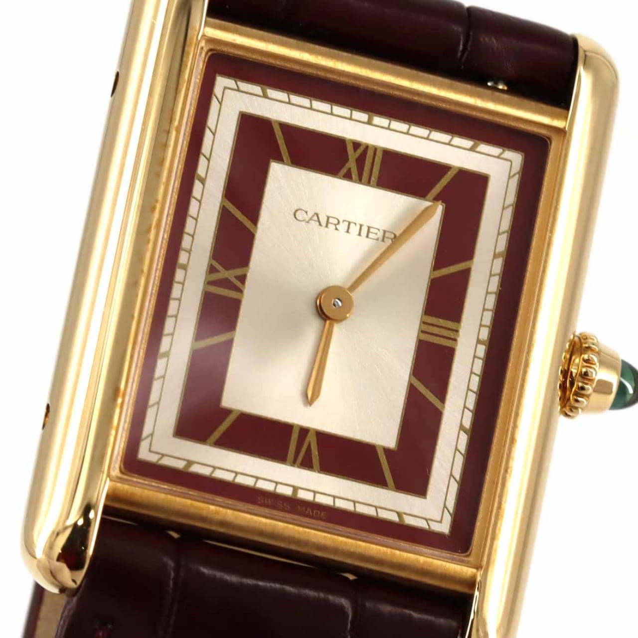 カルティエ タンクルイカルティエMM YG WGTA0059 YG 手巻