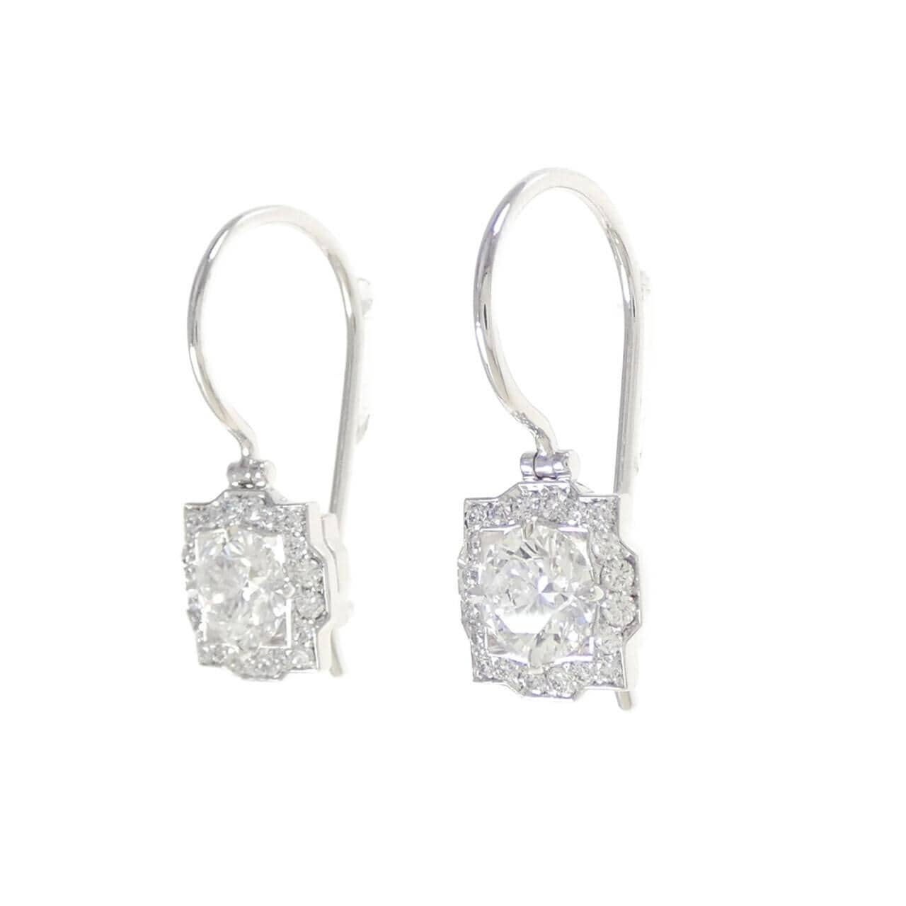 HARRY WINSTON Bell by Harry Winston 金屬線耳環 0.53CT 0.51CT E VS1 3EX-EXT