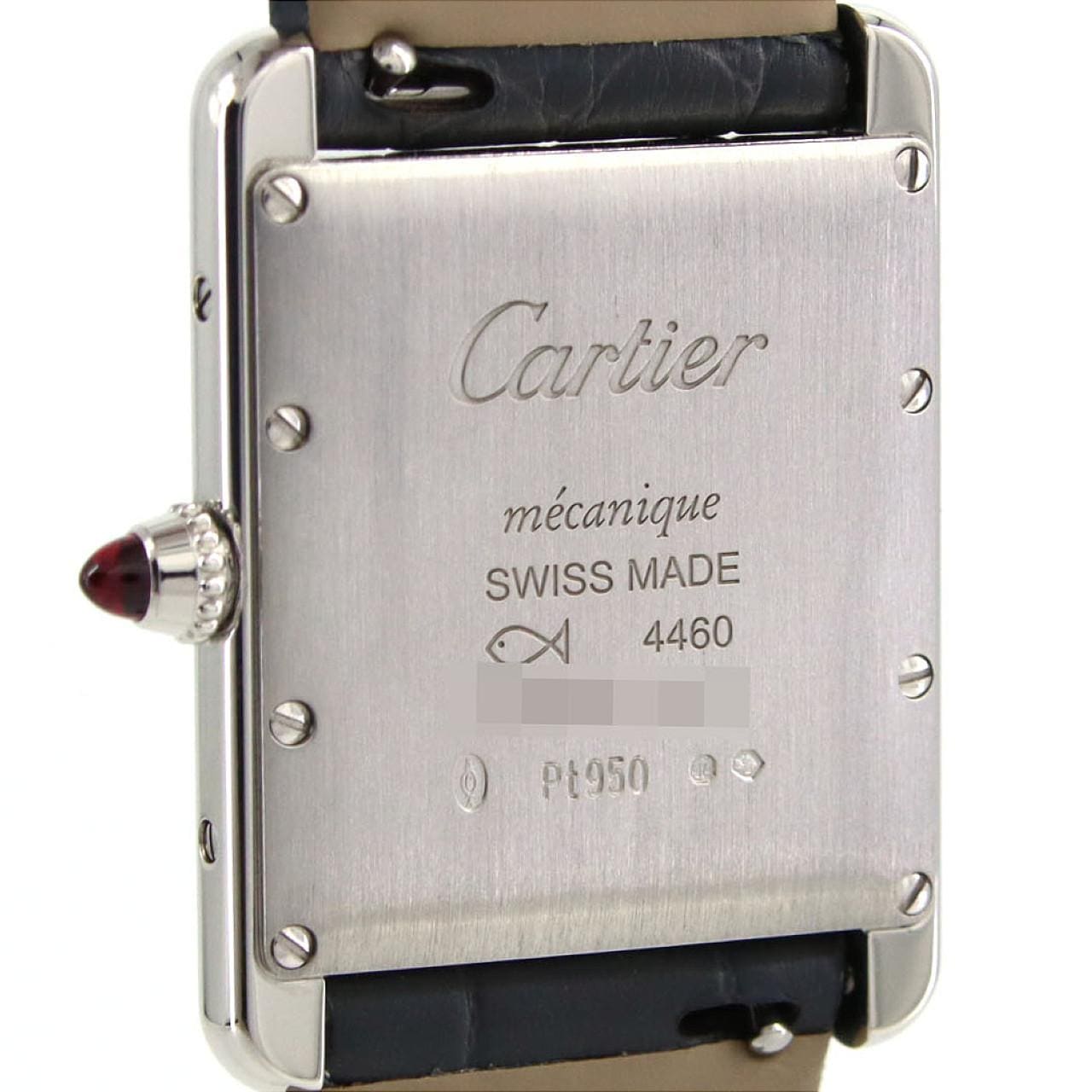 カルティエ タンクルイカルティエMM PT WGTA0303 PT 手巻