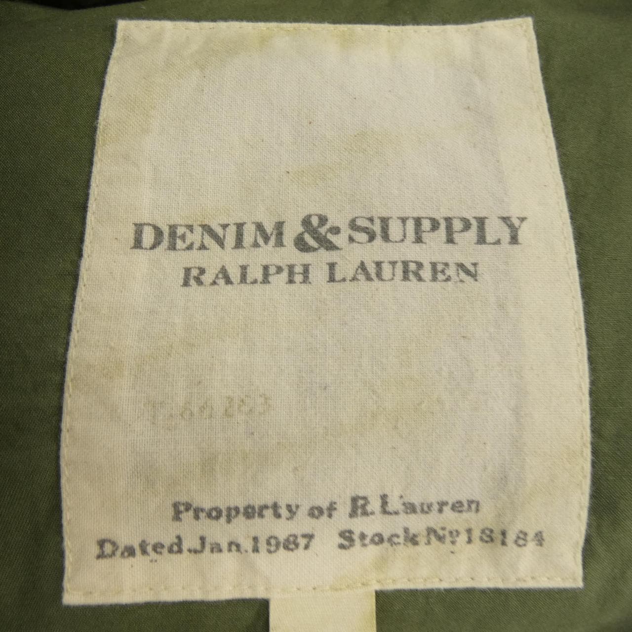 デニムアンドサプライ DENIM&SUPPLY ダウンベスト