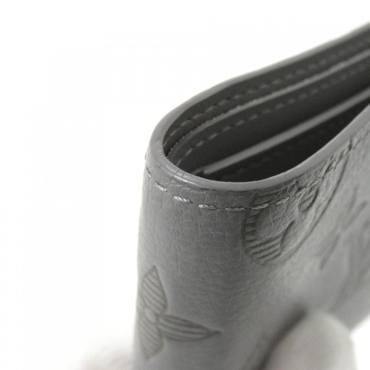 ルイヴィトン モノグラム シャドウ ポルトフォイユ ミュルティプル M81383 札入れ