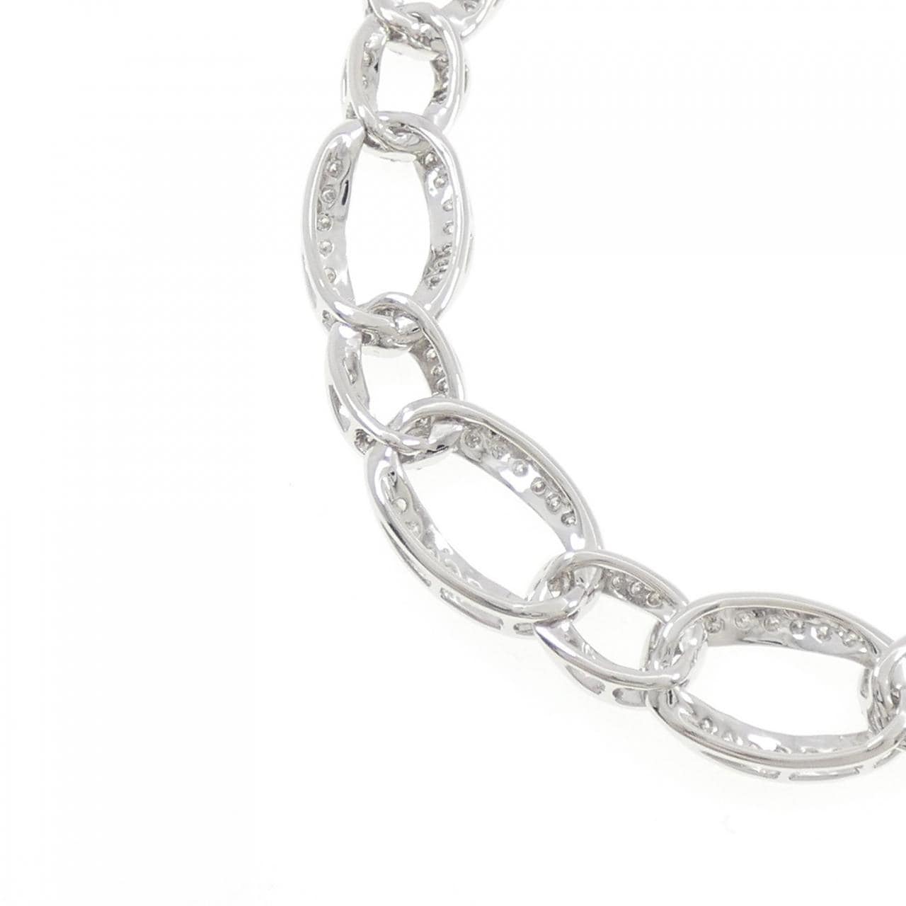 750WG ダイヤモンド ネックレス 3.00CT