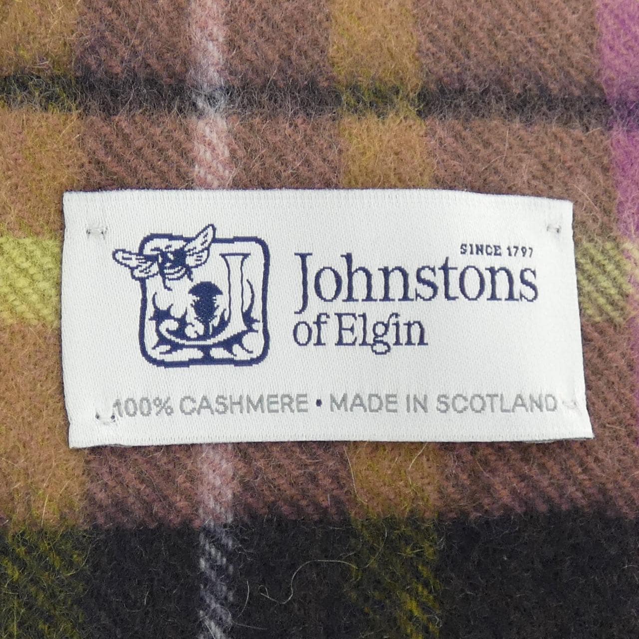 ジョンストンズ JOHNSTONS OF ELGIN MUFFLER