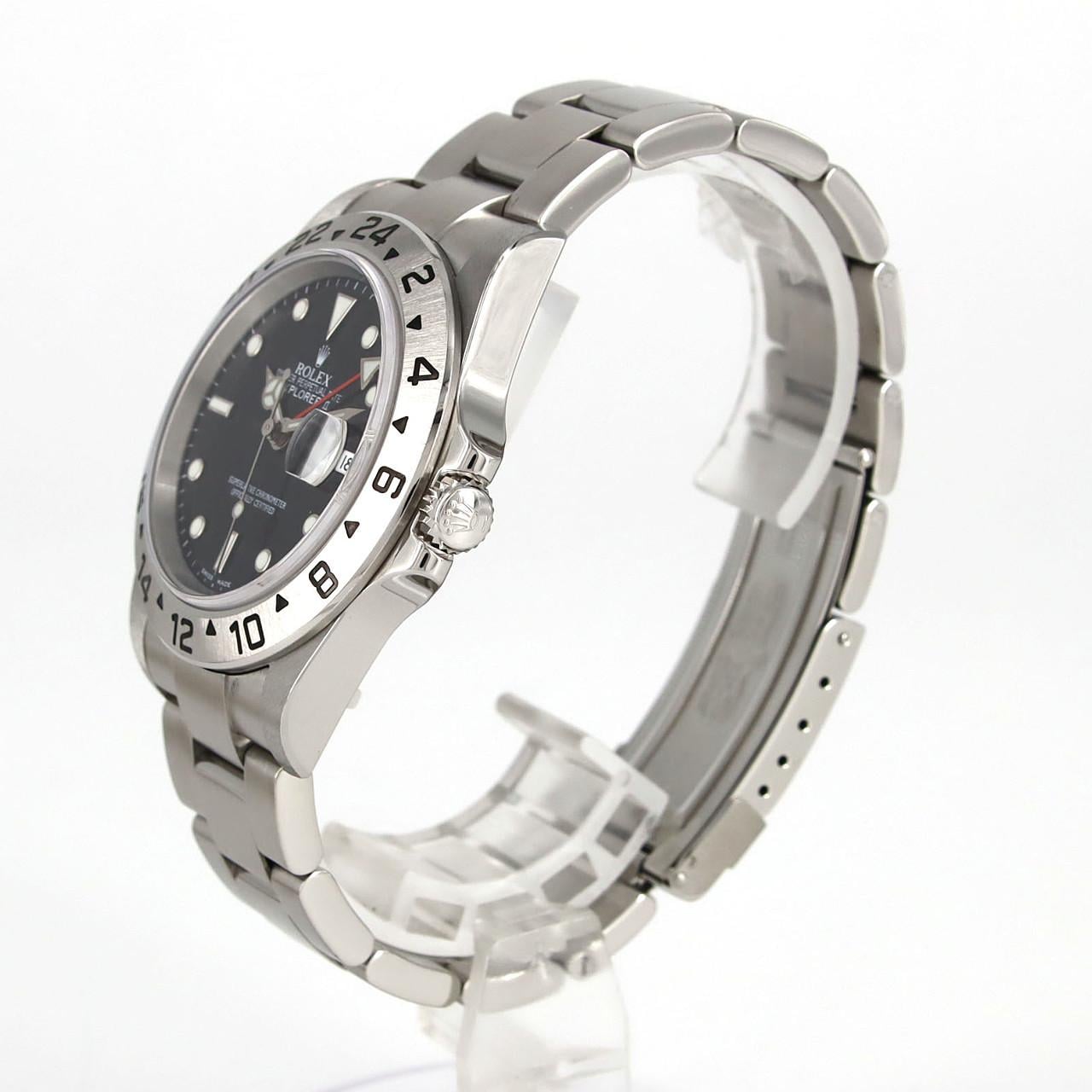 ロレックス エクスプローラーⅡ 16570 SS 自動巻 F番