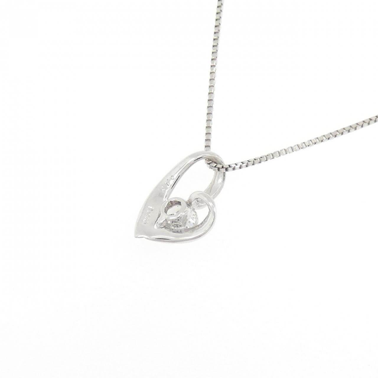 PT900/PT850 ダイヤモンド ネックレス 0.10CT