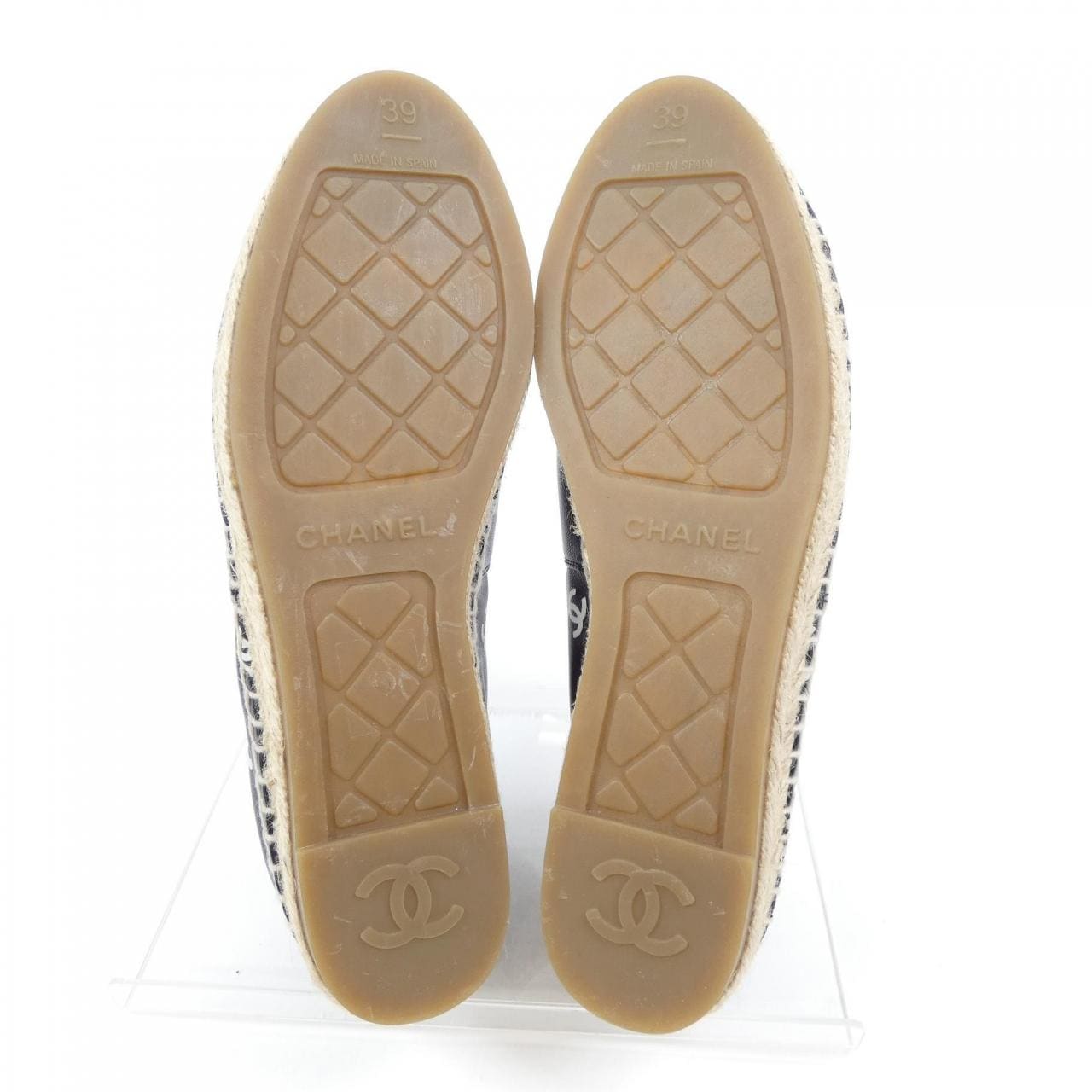 CHANEL CHANEL 麻底鞋G38628Y55871鞋