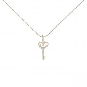 アガット キー ダイヤモンド ネックレス