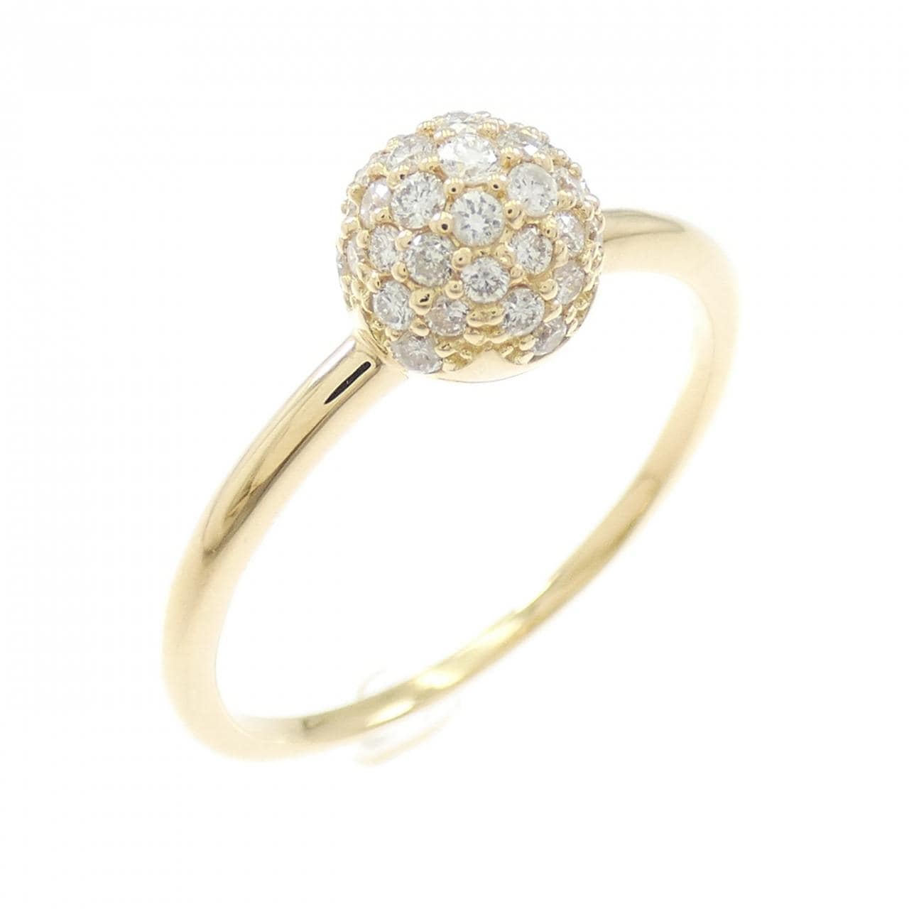 【リメイク】K18YG ダイヤモンド リング 0.30CT