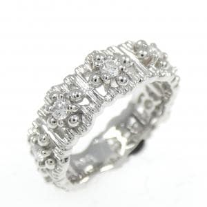 PT900 ダイヤモンド ピンキー リング