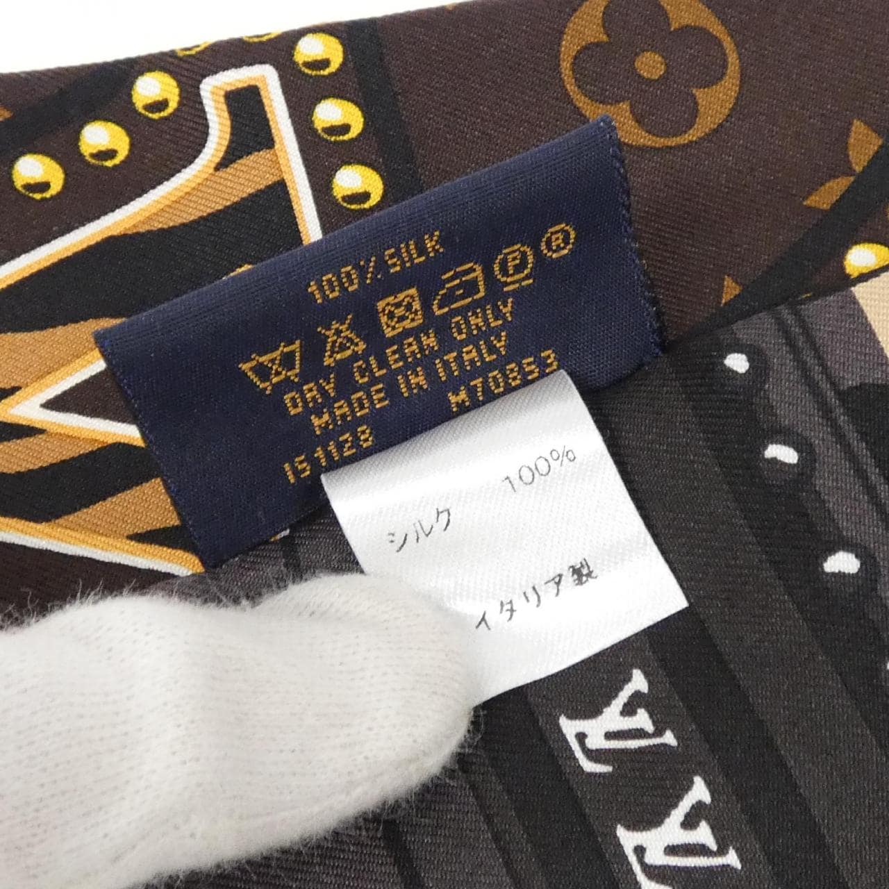 ルイヴィトン モノグラム バンドー LVワールド M70853 スカーフ