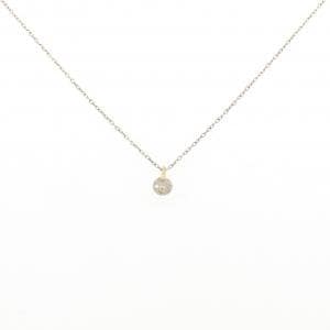 K18YG/K10YG ダイヤモンド ネックレス 0.20CT