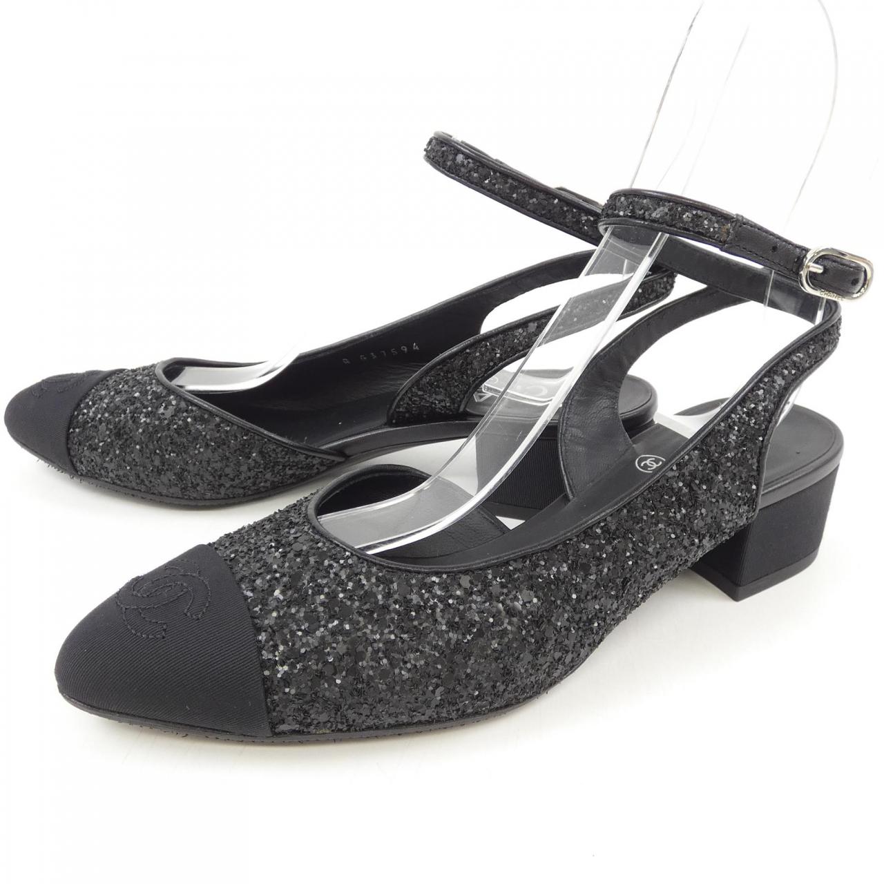 シャネル CHANEL オープンシューズ G37594Y55350 パンプス