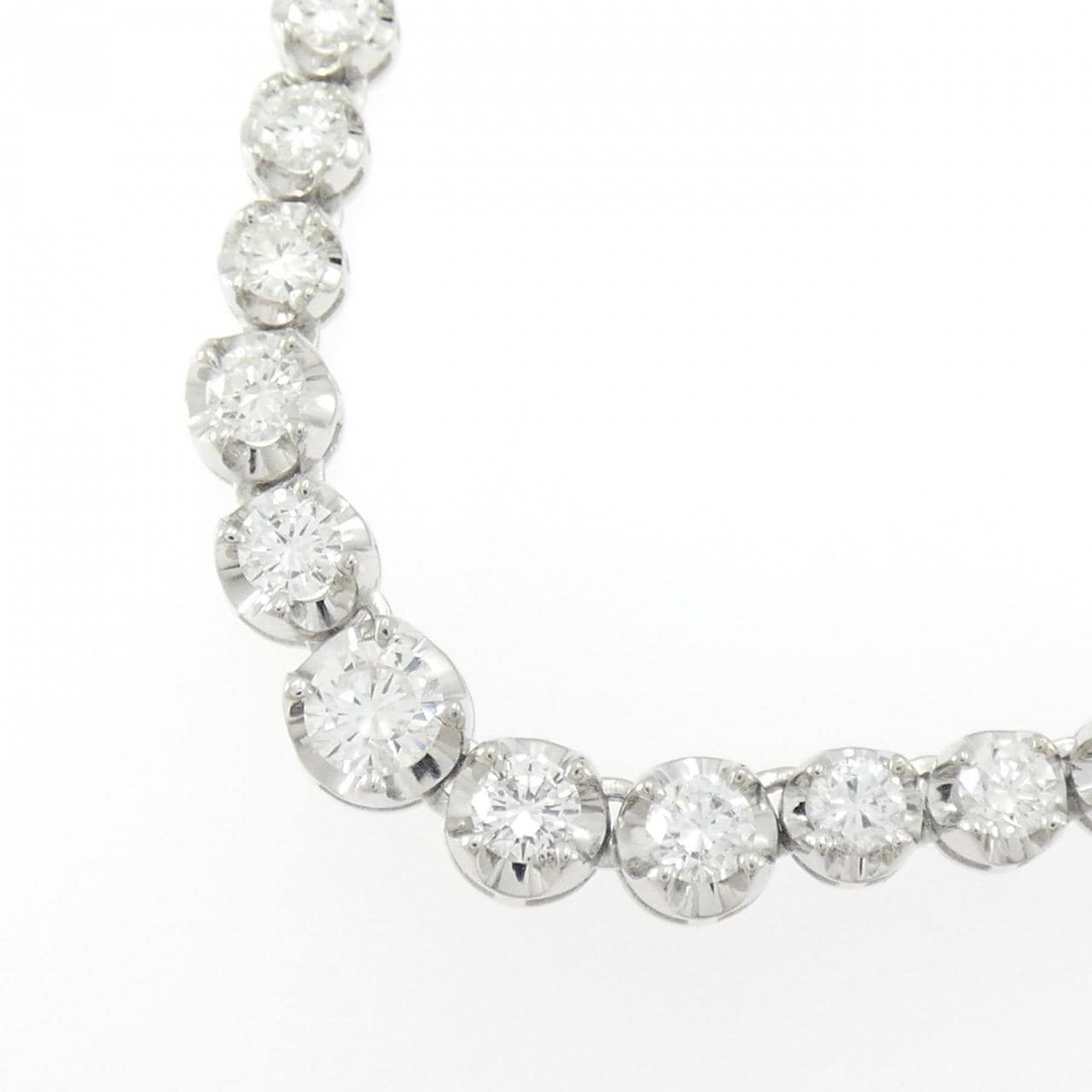 PT850 ダイヤモンド ネックレス 5.00CT