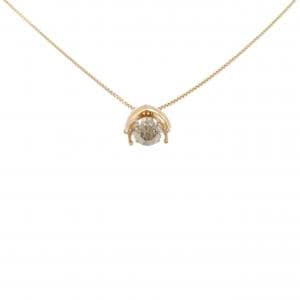 K18PG ダイヤモンド ネックレス 1.10CT