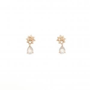 K10PG クオーツ ピアス