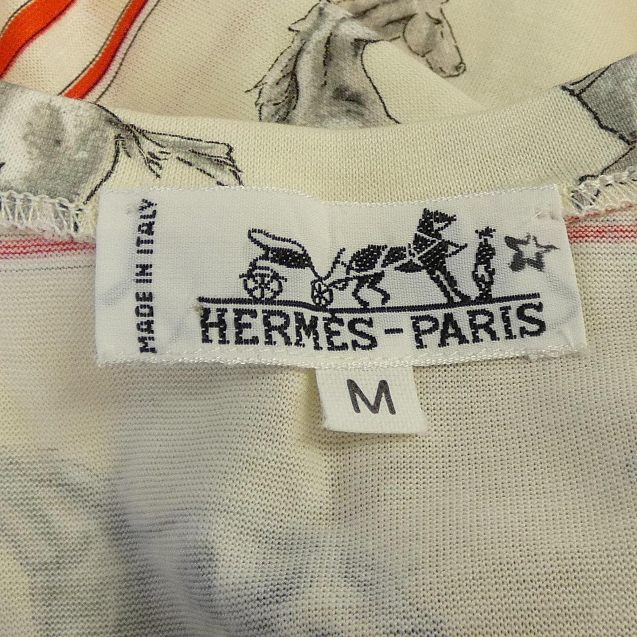 【ヴィンテージ】エルメス HERMES SEQUENCE Tシャツ